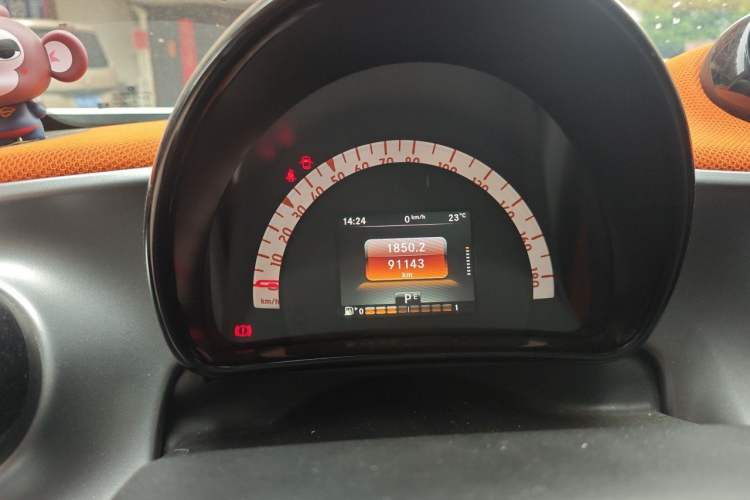 Used smart fortwo 2015 1.0L 52 kW Hardtop Passion Edition Instrument Cluster