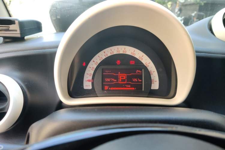 Used smart fortwo 2015 1.0L 52 kW hardtop Dynamic version Instrument Cluster
