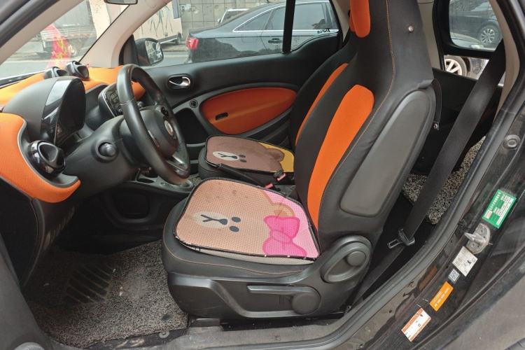 Used smart fortwo 2015 1.0L 52 kW Hardtop Passion Edition Left Rear Seat