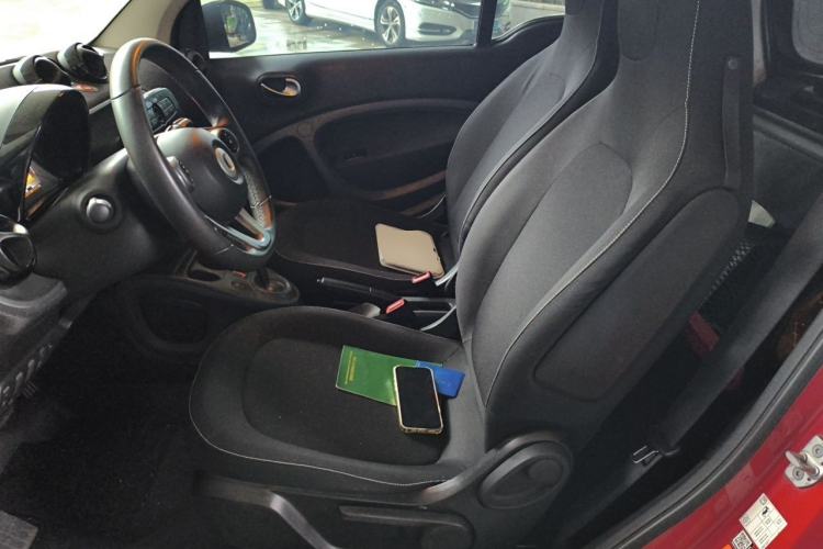 Used smart fortwo 2015 1.0L 52 kW Hardtop Passion Edition Left Rear Seat