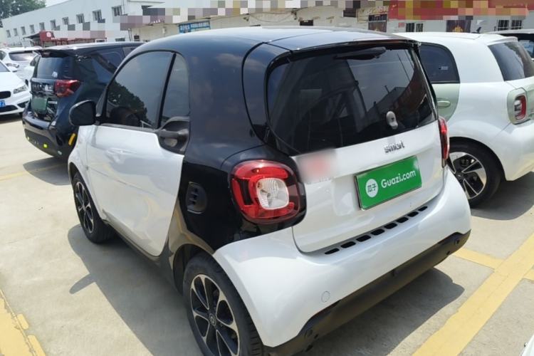 Used smart fortwo 2015 1.0L 52 kW Hardtop Passion Edition Rear Left 45 Deg
