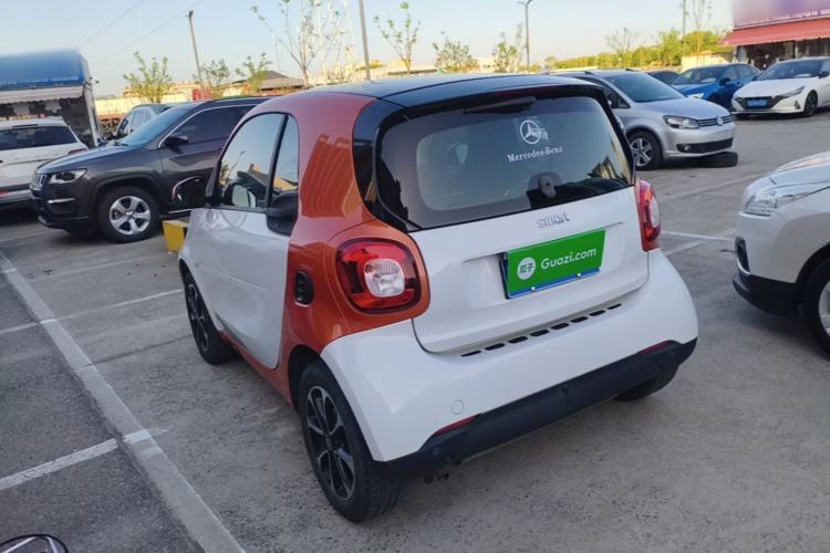 Used smart fortwo 2015 1.0L 52 kW Hardtop Passion Edition Rear Left 45 Deg