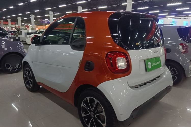 Used smart fortwo 2015 1.0L 52 kW Hardtop Passion Edition Rear Left 45 Deg