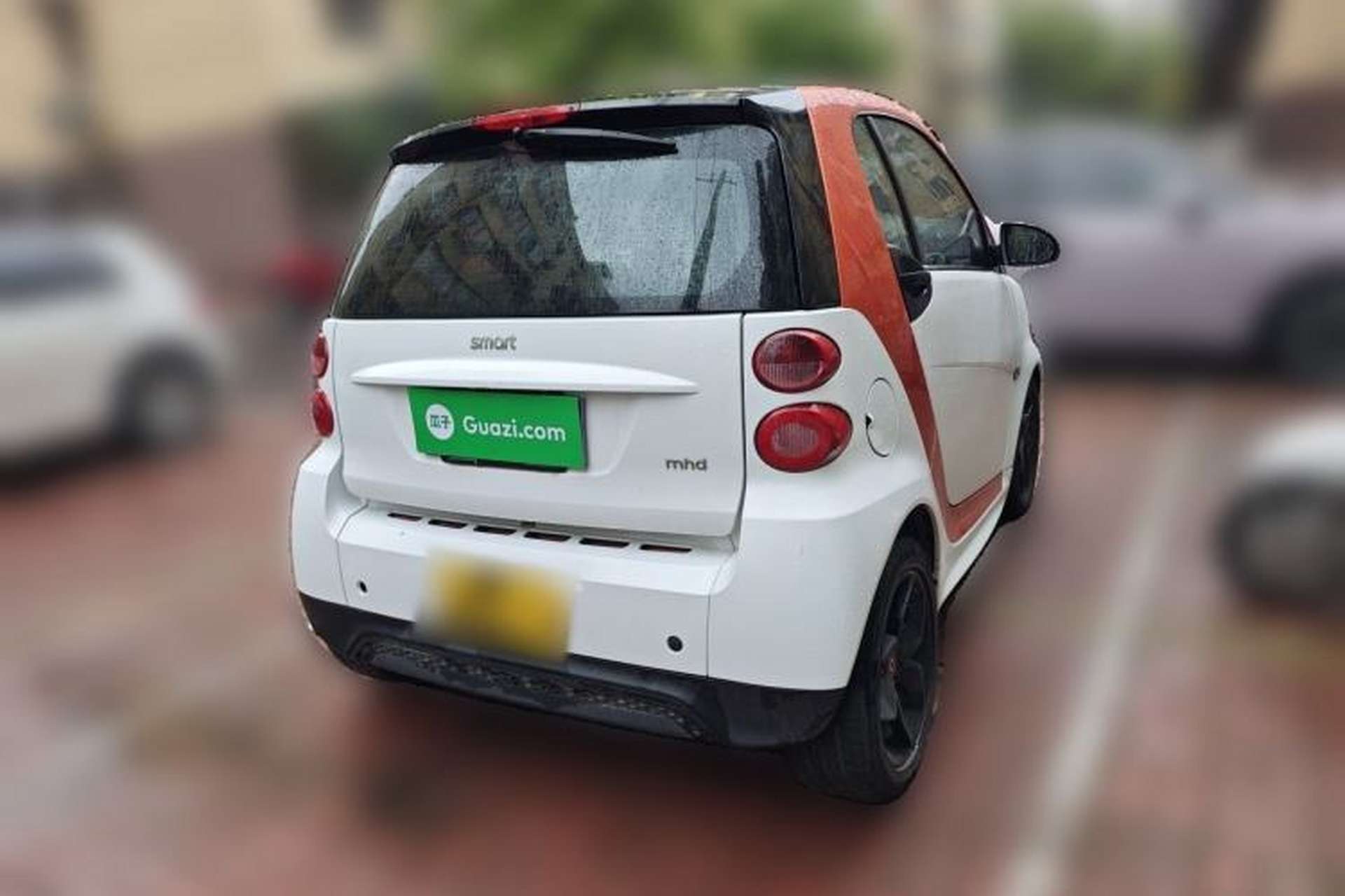 Used smart fortwo 2015 1.0 MHD Spark Special Edition Rear Right 45 Deg