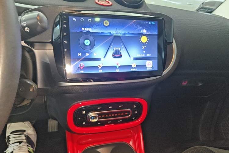Used smart fortwo 2015 1.0L 52 kW Hardtop Passion Edition Audio And AC Panel