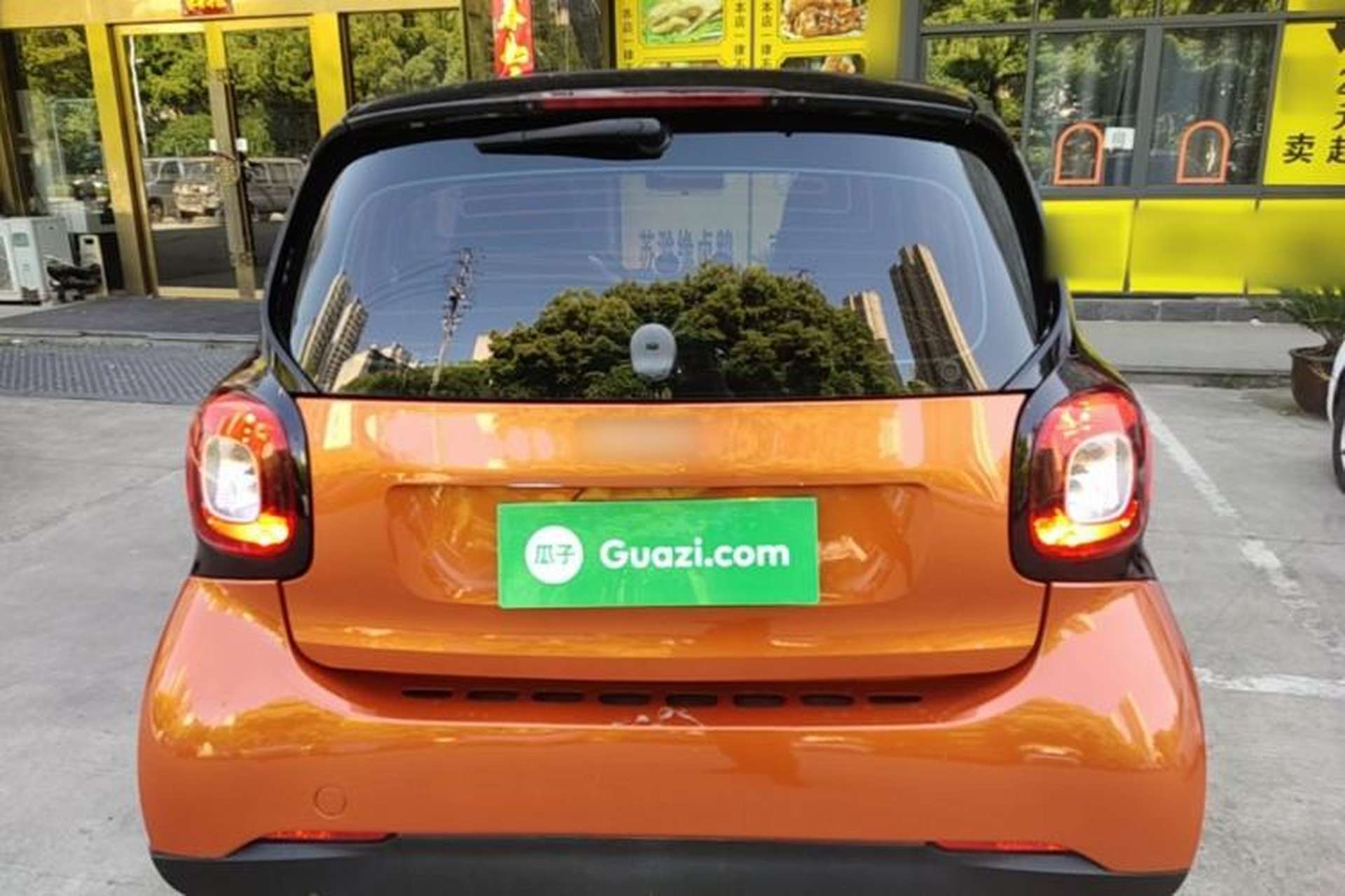 Used smart fortwo 2015 1.0L 52 kW hardtop Dynamic version Rear