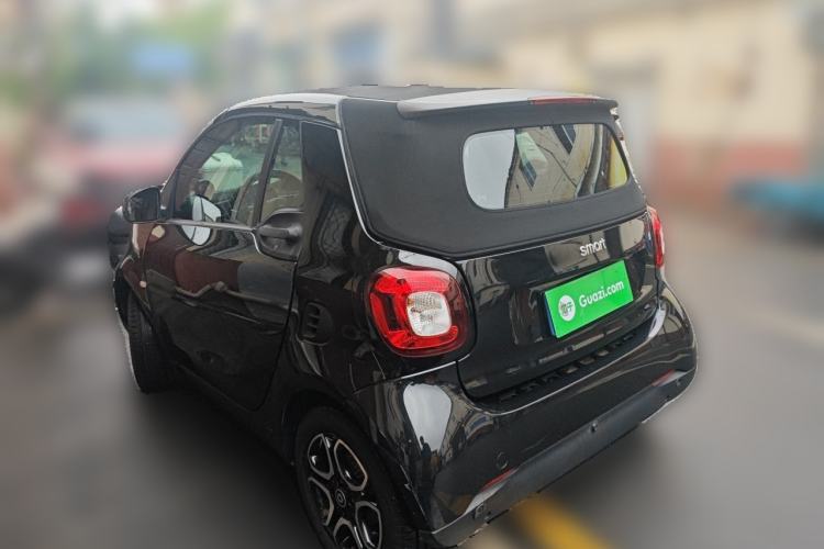 Used smart fortwo 2016 0.9T 66 kW Convertible Pioneer Edition Rear Left 45 Deg