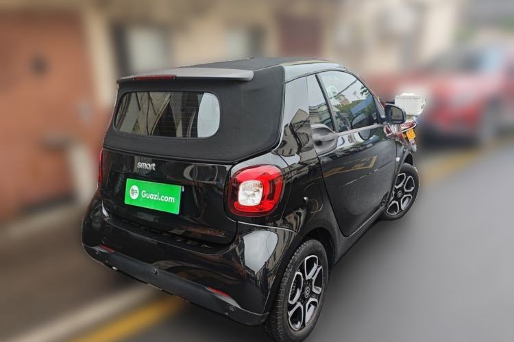 Used smart fortwo 2016 0.9T 66 kW Convertible Pioneer Edition Rear Right 45 Deg