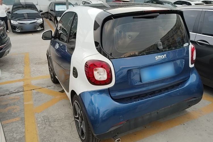 Used smart fortwo 2016 0.9T 66kW Hardtop Ultimate Edition Rear Left 45 Deg