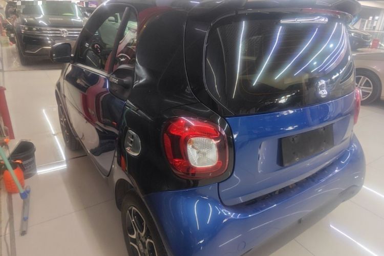 Used smart fortwo 2016 0.9T 66kW Hardtop Pioneer Edition Rear Left 45 Deg