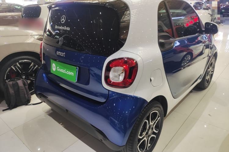 Used smart fortwo 2016 0.9T 66kW Hardtop Pioneer Edition Rear Right 45 Deg