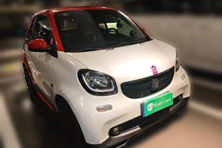 Used smart fortwo 2016 1.0L 52 kW Convertible Passion Edition Front Right 45 Deg