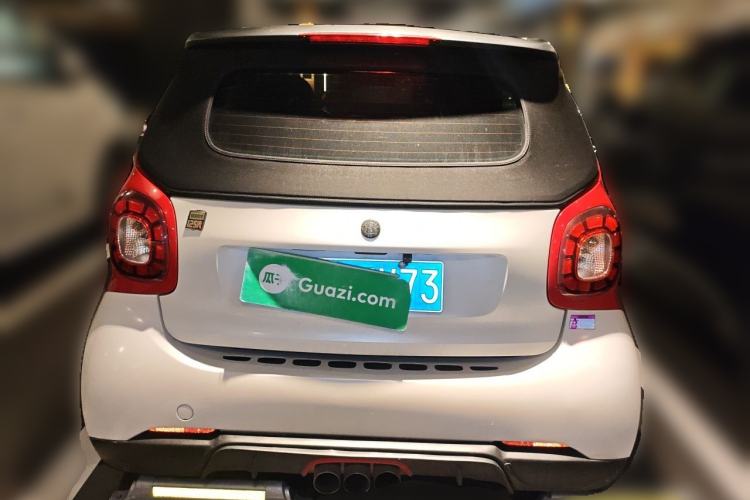 Used smart fortwo 2016 1.0L 52 kW Convertible Passion Edition Rear