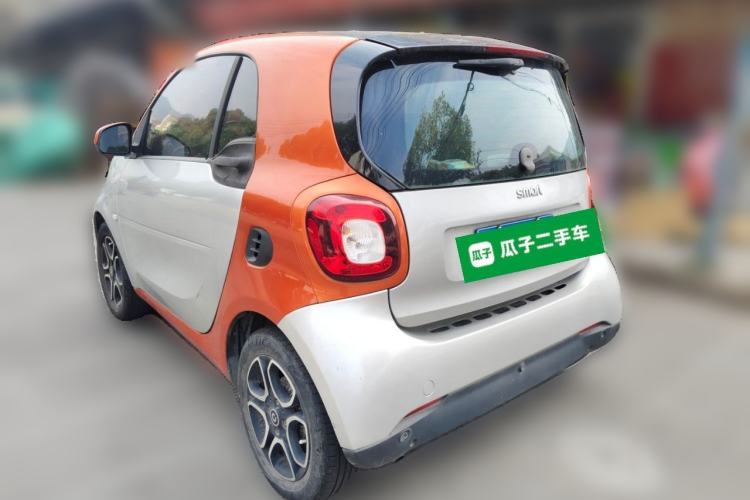 Used smart fortwo 2016 0.9T 66kW Hardtop Pioneer Edition Rear Left 45 Deg