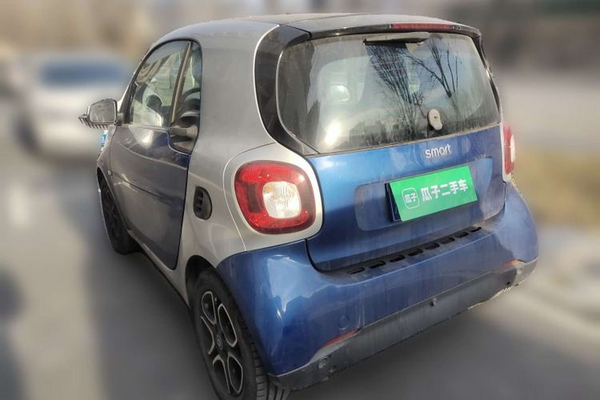 Used smart fortwo 2016 0.9T 66kW Hardtop Pioneer Edition Rear Left 45 Deg