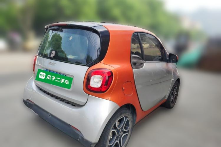 Used smart fortwo 2016 0.9T 66kW Hardtop Pioneer Edition Rear Right 45 Deg