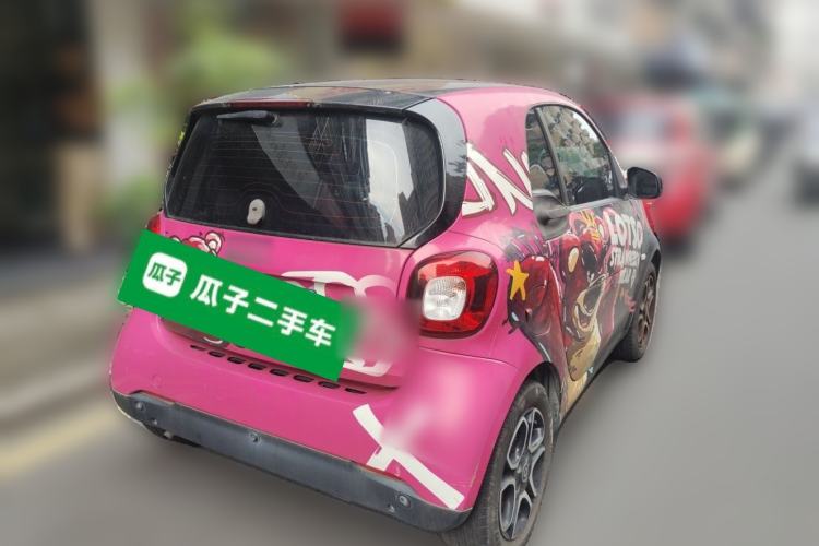 Used smart fortwo 2016 0.9T 66kW Hardtop Pioneer Edition Rear Right 45 Deg