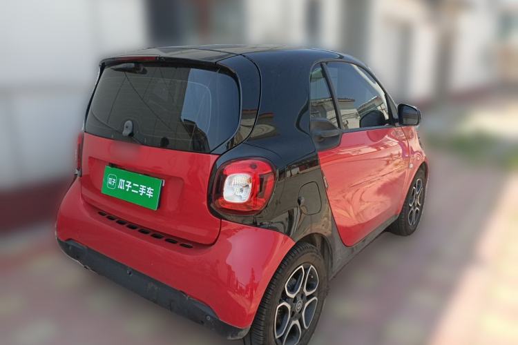 Used smart fortwo 2016 0.9T 66kW Hardtop Pioneer Edition Rear Right 45 Deg