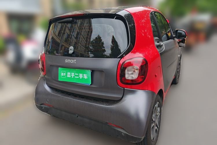 Used smart fortwo 2016 0.9T 66kW Hardtop Pioneer Edition Rear Right 45 Deg