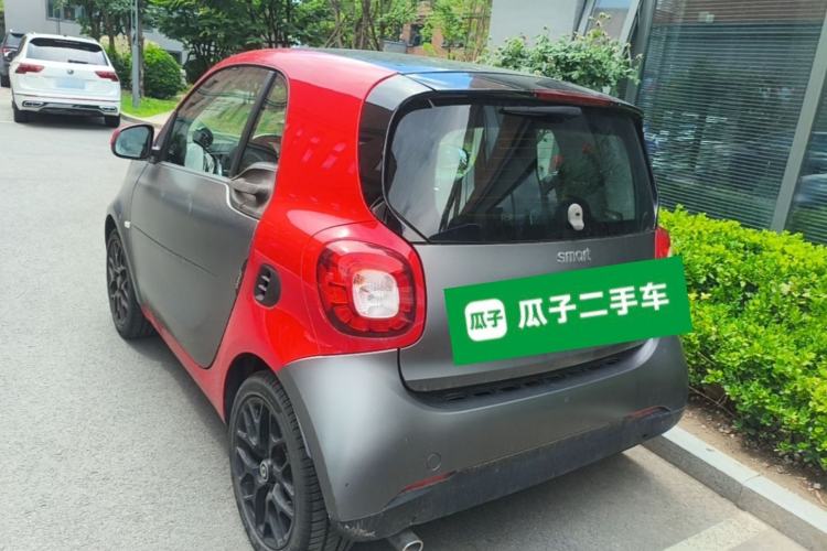 Used smart fortwo 2016 0.9T 66kW Hardtop Ultimate Edition Rear Left 45 Deg
