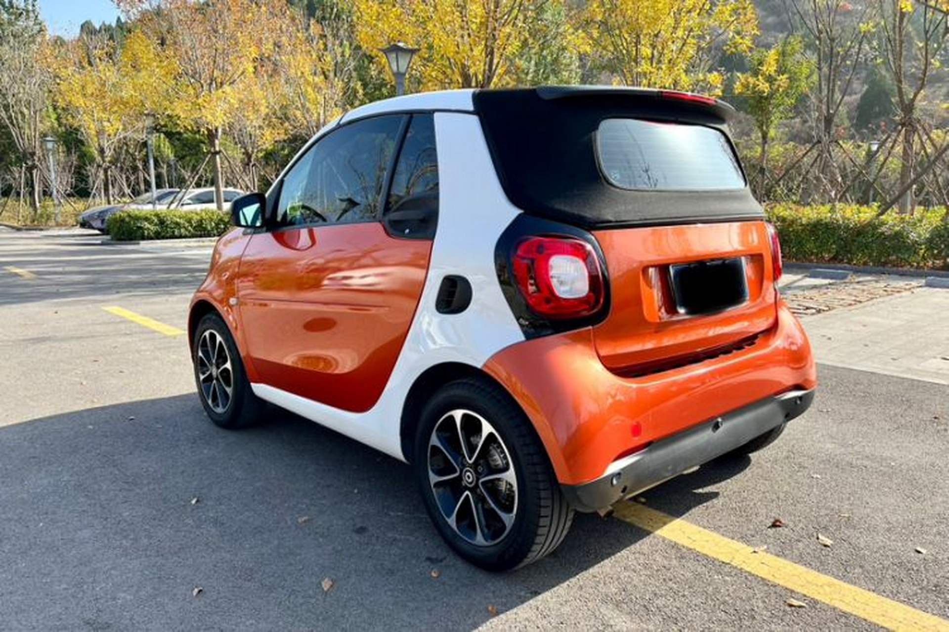 Used smart fortwo 2016 1.0L 52 kW Convertible Passion Edition Exterior 4