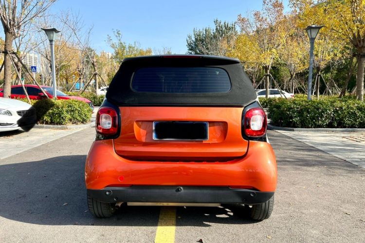 Used smart fortwo 2016 1.0L 52 kW Convertible Passion Edition Exterior 6