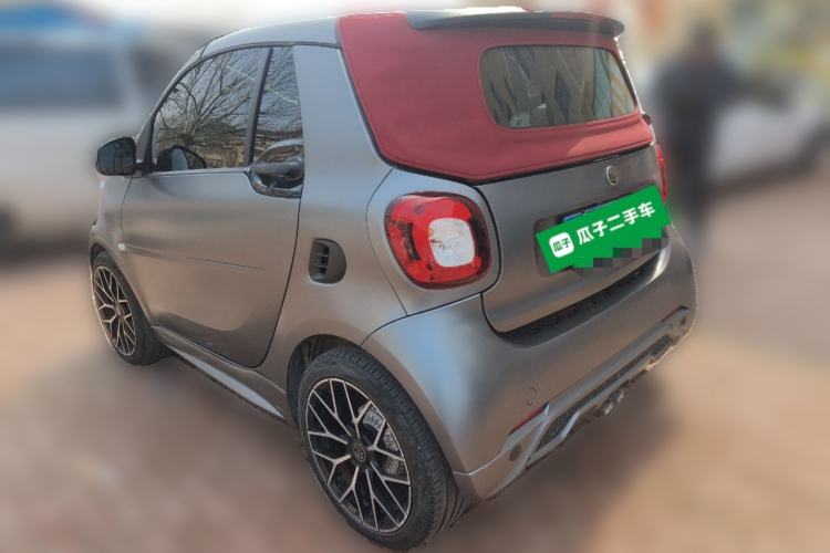 Used smart fortwo 2016 0.9T 66 kW Convertible Pioneer Edition Rear Left 45 Deg