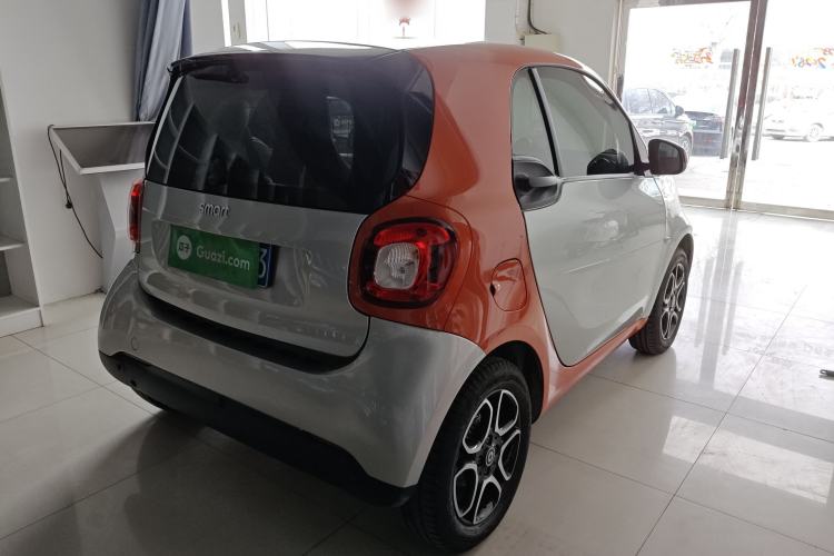 Used smart fortwo 2016 0.9T 66kW Hardtop Pioneer Edition Rear Right 45 Deg