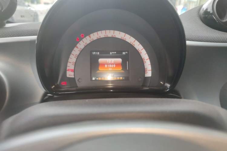 Used smart fortwo 2016 0.9T 66kW Hardtop Pioneer Edition Odometer Close Up