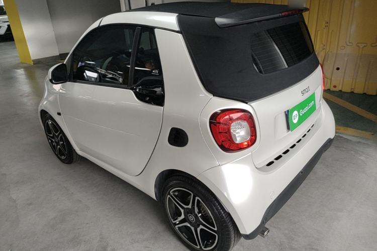 Used smart fortwo 2016 0.9T 66kW Convertible Ultimate Edition Rear Left 45 Deg