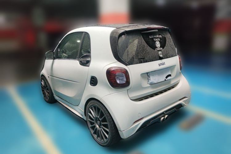 Used smart fortwo 2016 0.9T 66kW Hardtop Pioneer Edition Rear Left 45 Deg