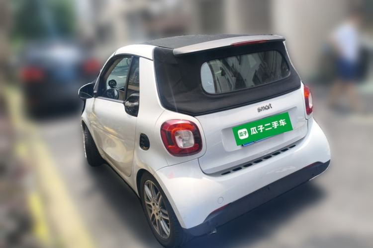 Used smart fortwo 2016 0.9T 66 kW Convertible Pioneer Edition Rear Left 45 Deg