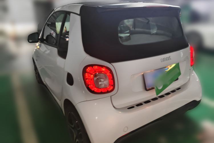 Used smart fortwo 2016 0.9T 66kW Convertible Ultimate Edition Rear Left 45 Deg