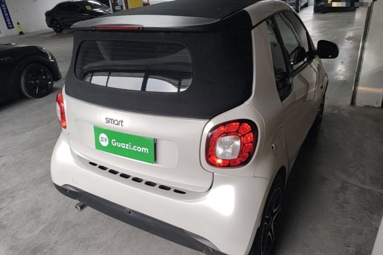 Used smart fortwo 2016 0.9T 66kW Convertible Ultimate Edition Rear Right 45 Deg