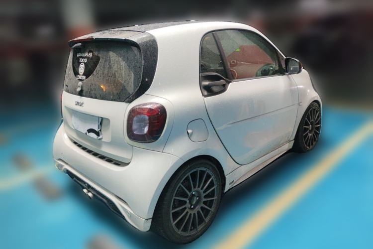 Used smart fortwo 2016 0.9T 66kW Hardtop Pioneer Edition Rear Right 45 Deg