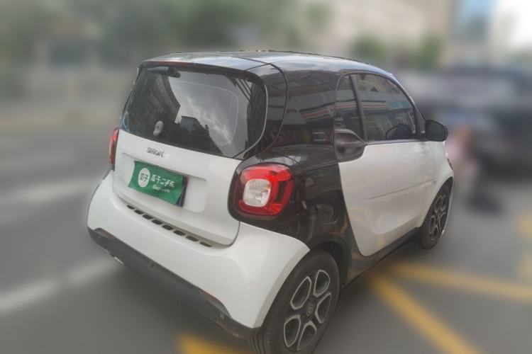 Used smart fortwo 2016 0.9T 66kW Hardtop Pioneer Edition Rear Right 45 Deg