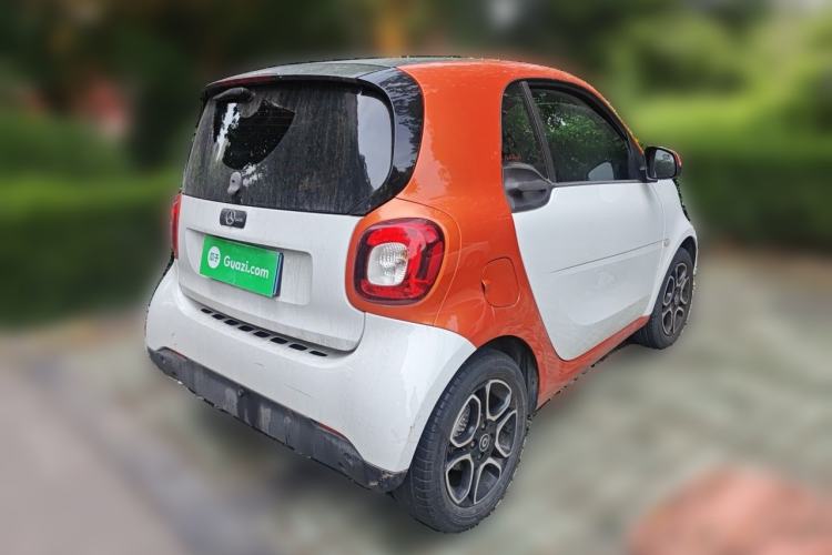 Used smart fortwo 2016 0.9T 66kW Hardtop Pioneer Edition Rear Right 45 Deg