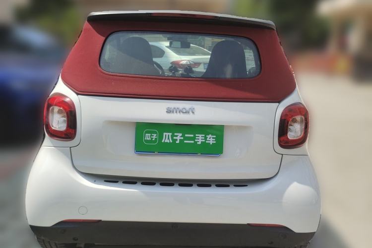 Used smart fortwo 2016 1.0L 52 kW Convertible Passion Edition Rear