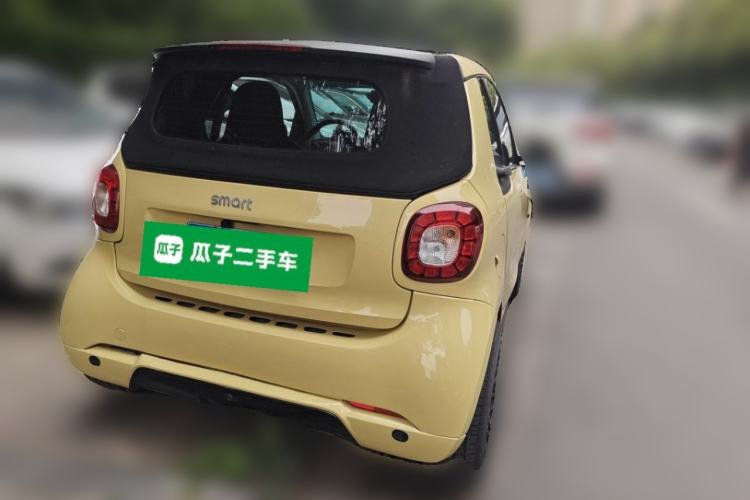 Used smart fortwo 2016 1.0L 52 kW Convertible Passion Edition Rear