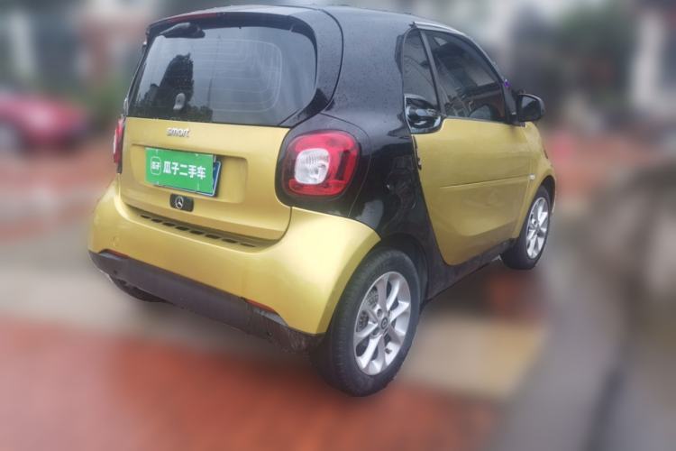 Used smart fortwo 2016 1.0L Grey Ranger Special Edition Rear Right 45 Deg
