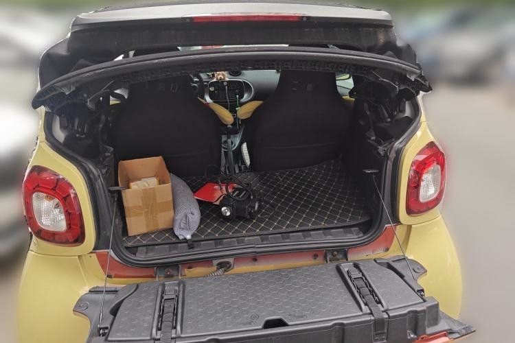 Used smart fortwo 2016 1.0L 52 kW Convertible Passion Edition Trunk