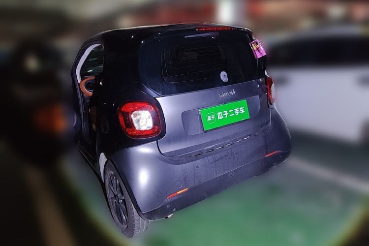 Used smart fortwo 2017 1.0L 52kW New Sound Special Edition China V Emission Standard Rear Left 45 Deg