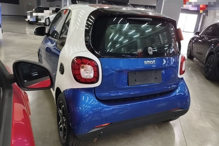 Used smart fortwo 2017 1.0L 52kW New Sound Special Edition China V Emission Standard Rear Left 45 Deg