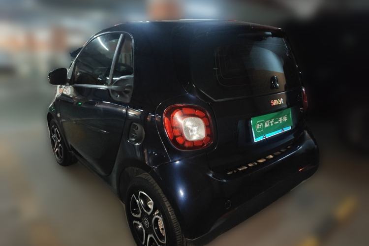 Used smart fortwo 2017 Model 1.0L 52 kW Melody Blue Special Edition China V Standard Rear Left 45 Deg