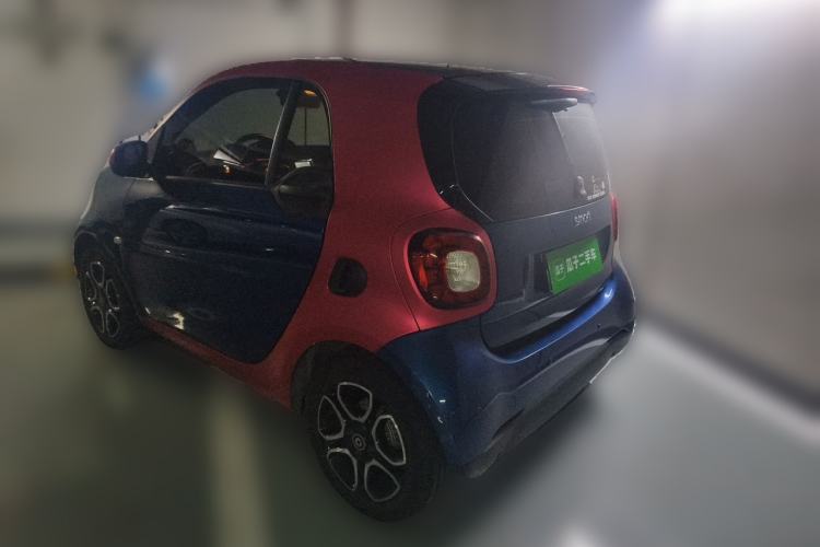 Used smart fortwo 2017 1.0L 52kW New Sound Special Edition China V Emission Standard Rear Left 45 Deg