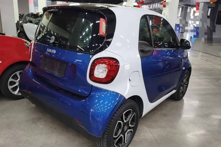 Used smart fortwo 2017 1.0L 52kW New Sound Special Edition China V Emission Standard Rear Right 45 Deg