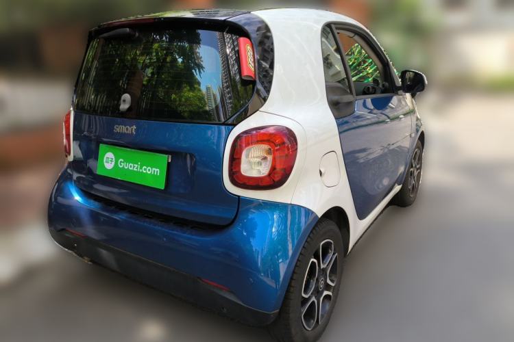 Used smart fortwo 2017 1.0L 52kW Hardtop Affection Special Edition Rear Right 45 Deg