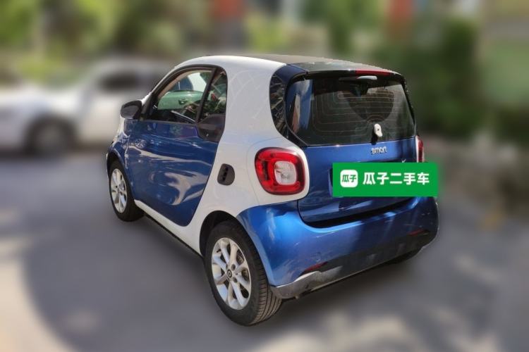 Used smart fortwo 2017 1.0L 52kW New Sound Special Edition China V Emission Standard Rear Left 45 Deg