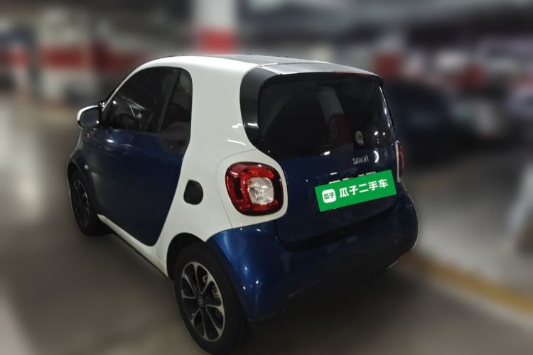Used smart fortwo 2017 1.0L 52kW Hardtop Affection Special Edition Rear Left 45 Deg