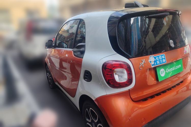 Used smart fortwo 2017 1.0L 52kW New Sound Special Edition China V Emission Standard Rear Left 45 Deg